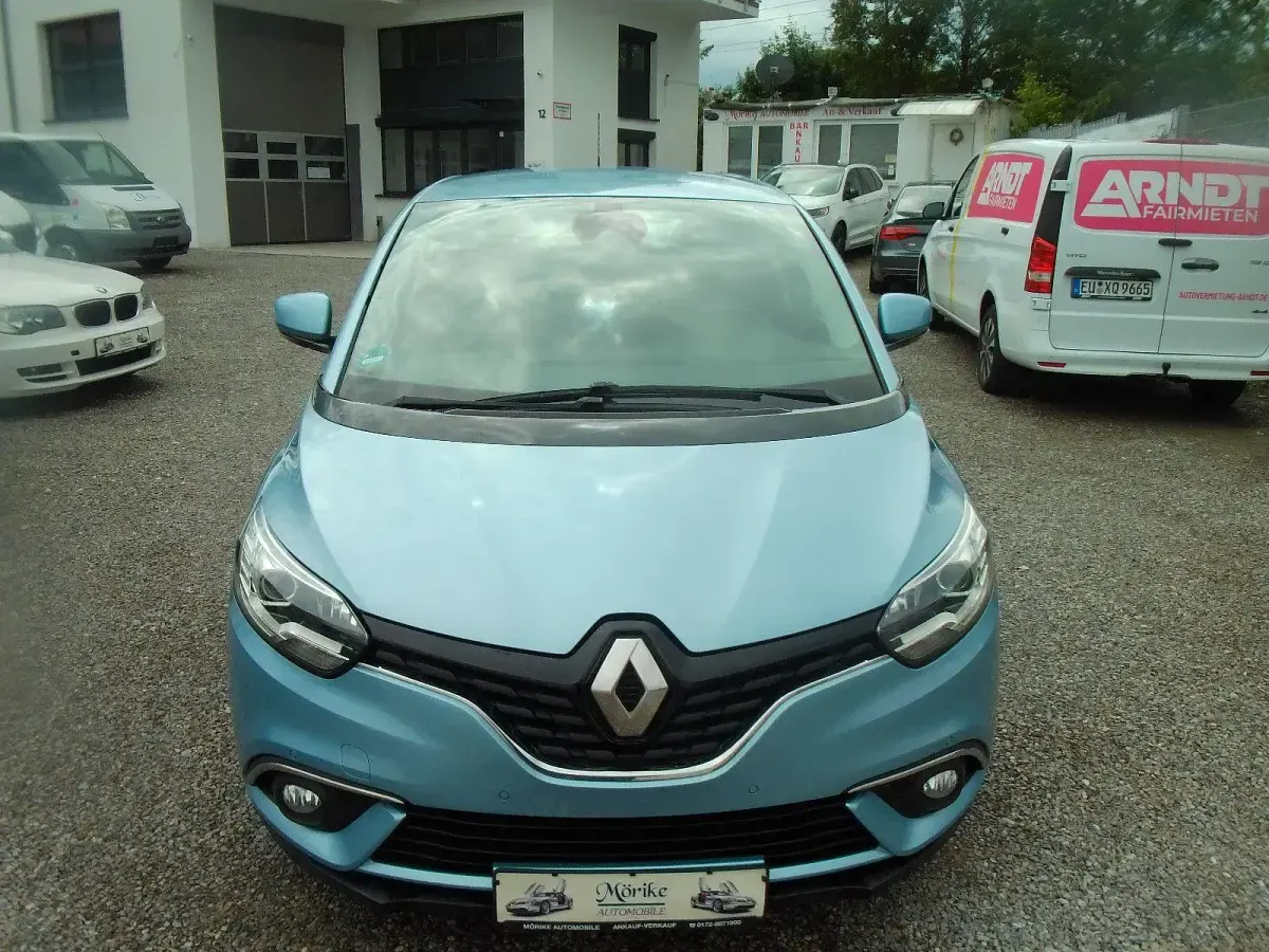Gebraucht Renault Scenic E-Tech Experience 116 PS (85 kW) 2016 Blau Van / Kleinbus