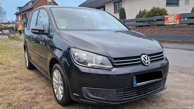 Gebraucht VW Touran 105 PS (77 kW) 2010 Schwarz Van / Kleinbus