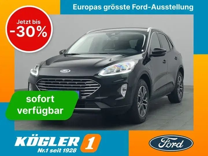 Obsidianschwarz Gebraucht 2021 Ford Kuga ST-Line SUV | 24.440 € (Fairer Preis) - Bild 1/1