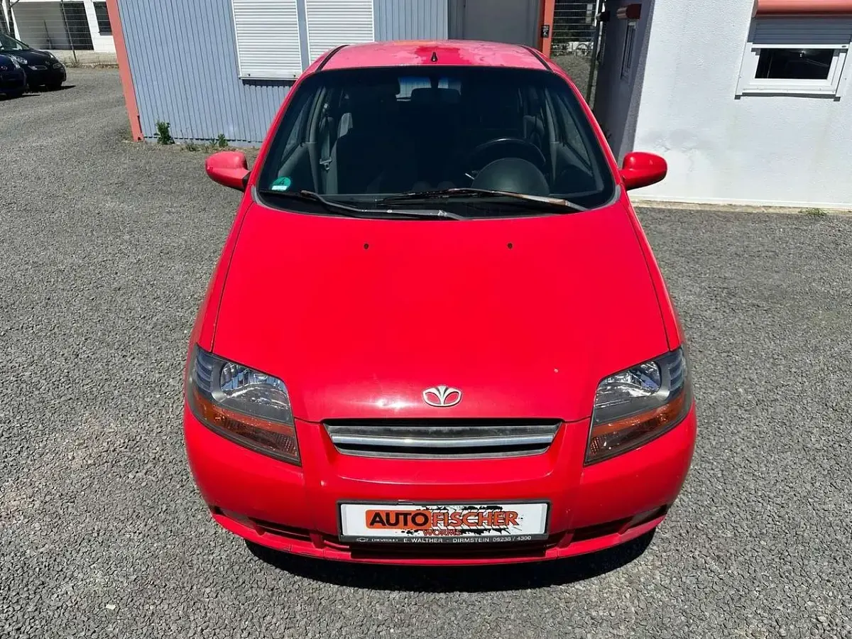 Gebraucht Chevrolet Kalos 94 PS (69 kW) 2003 Rot Kleinwagen