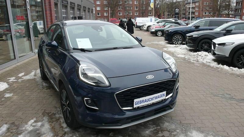 Gebraucht Ford Puma Titanium 120 PS (88 kW) 2021 Blau SUV