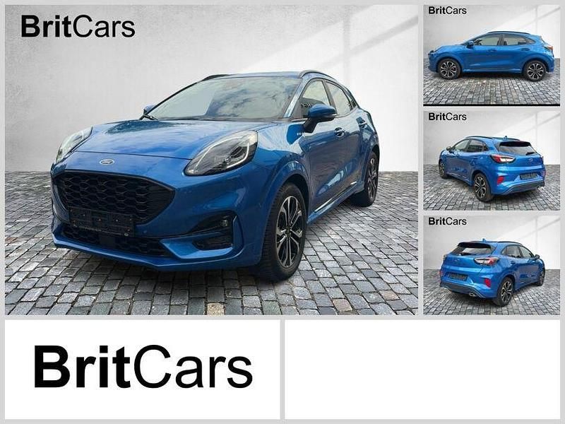 Blau (metallic) Gebraucht 2024 Ford Puma ST-Line X SUV | 25.249 € (Guter Preis) - Bild 1/4