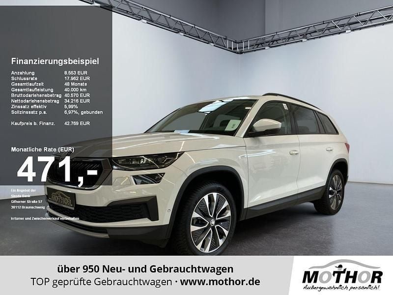Moonweiss Gebraucht 2024 Skoda Kodiaq Tour SUV | 42.766 € (Superpreis) - Bild 1/4