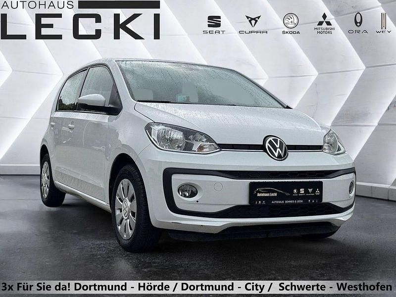 Weiß Gebraucht 2022 VW up! move up! Kleinwagen | 10.990 € (Fairer Preis) - Bild 1/4