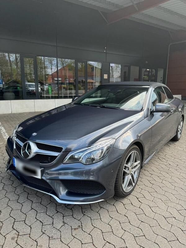 Grau Gebraucht 2014 Mercedes E250 AMG Cabrio | 26.499 € - Bild 1/4