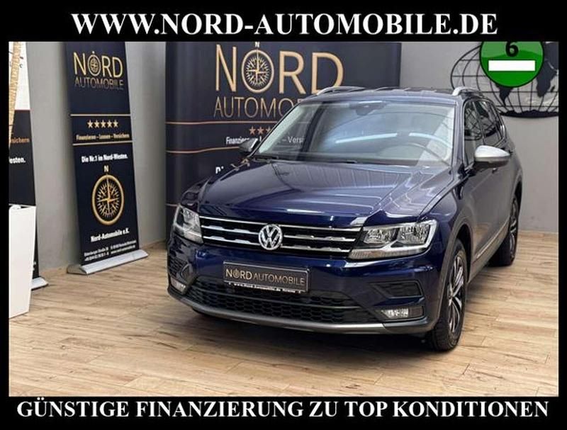 Blau Gebraucht 2021 VW Tiguan Allspace United SUV | 23.900 € (Fairer Preis) - Bild 1/3