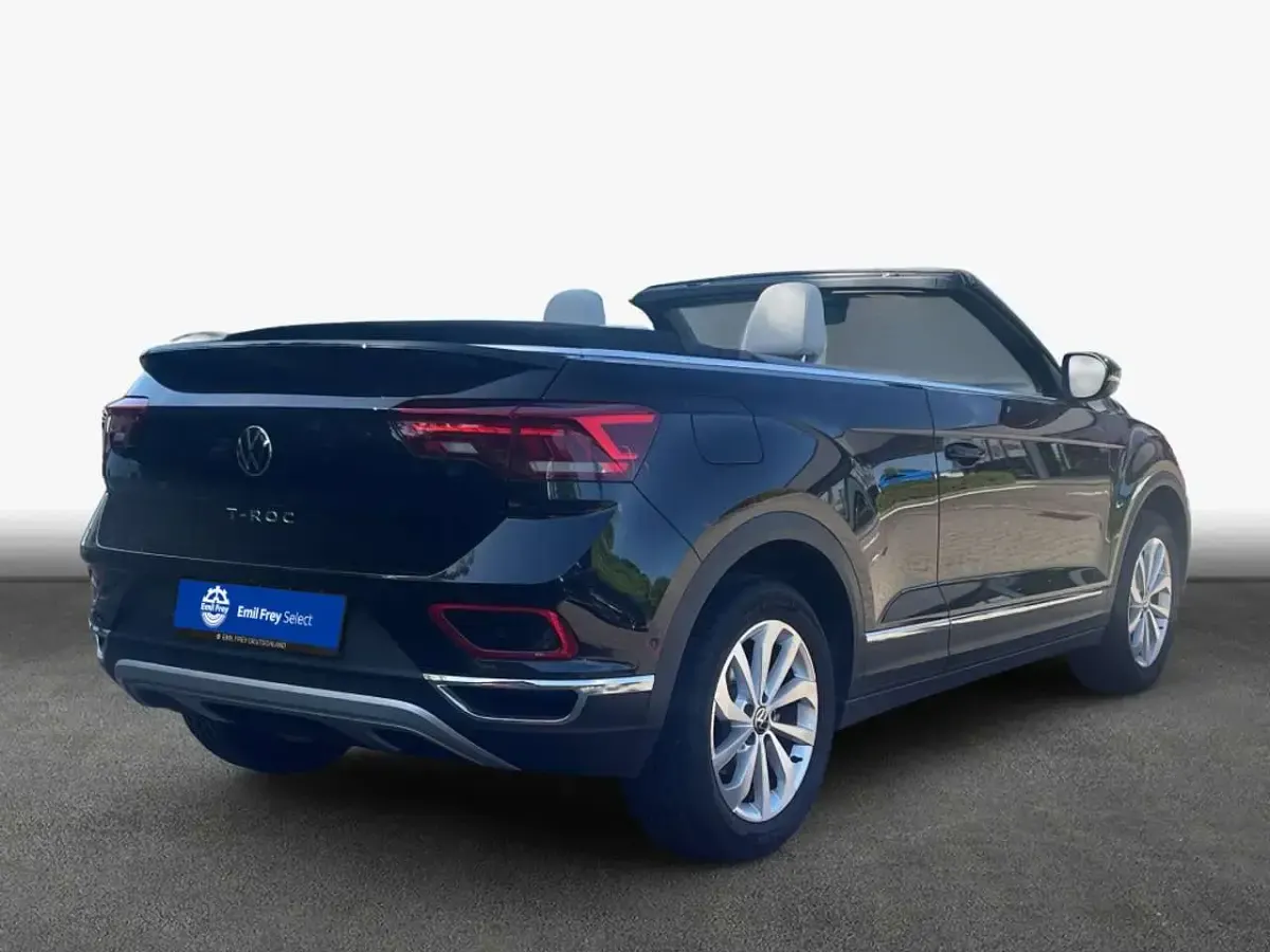 Gebraucht VW T-Roc Cabriolet Style 116 PS (85 kW) 2025 Schwarz Cabrio