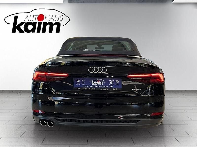 Gebraucht Audi A5 Cabriolet S-Line 190 PS (139 kW) 2020 Mythosschwarz metallic Cabrio