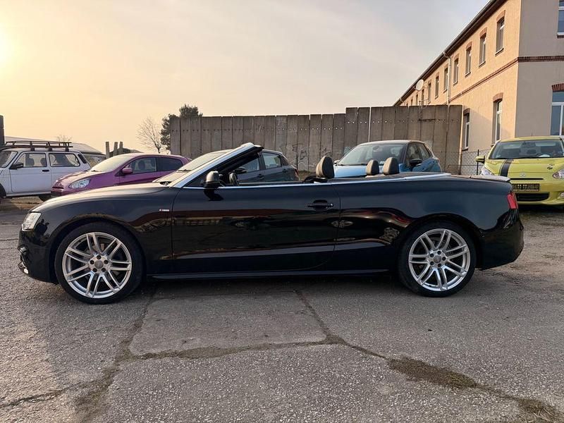 Gebraucht Audi A5 Cabriolet S-Line 170 PS (125 kW) 2015 Schwarz Cabrio