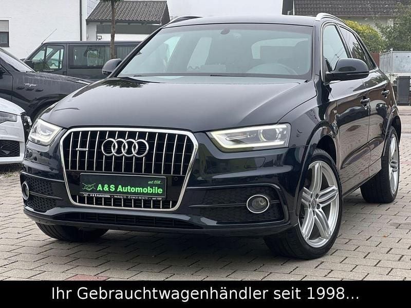 Blau Gebraucht 2013 Audi Q3 S-Line SUV | 15.990 € (Fairer Preis) - Bild 1/4
