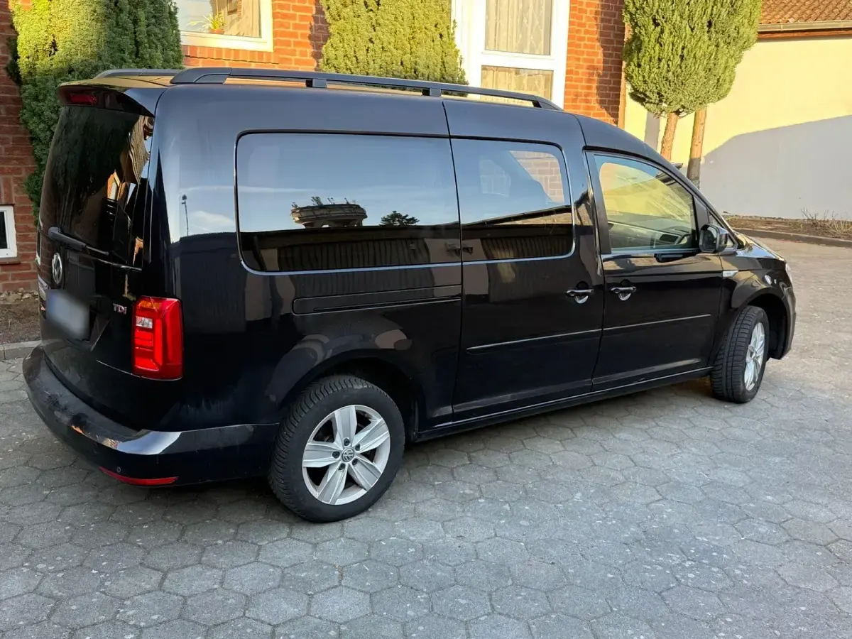 Brugt VW Caddy 150 HK (110 kW) 2017 Sort MPV