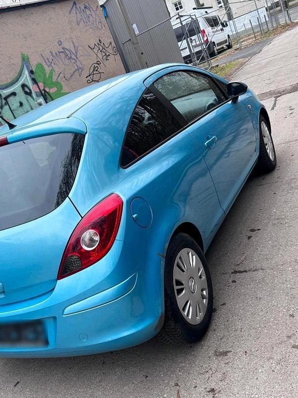 Gebraucht Opel Corsa 75 PS (55 kW) 2010 Blau Kleinwagen