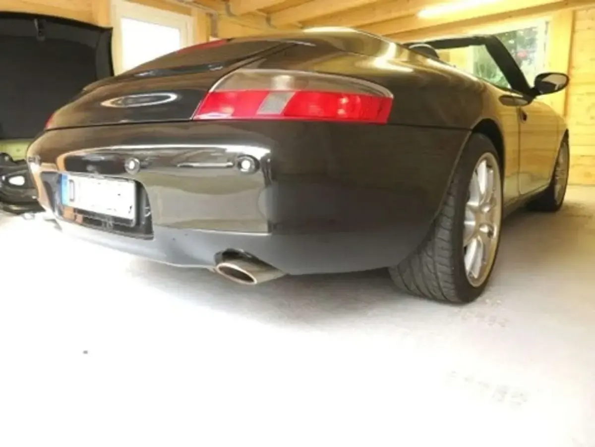 Gebraucht Porsche 911 Carrera 4 Cabriolet 300 PS (220 kW) 2001 Schwarz Cabrio