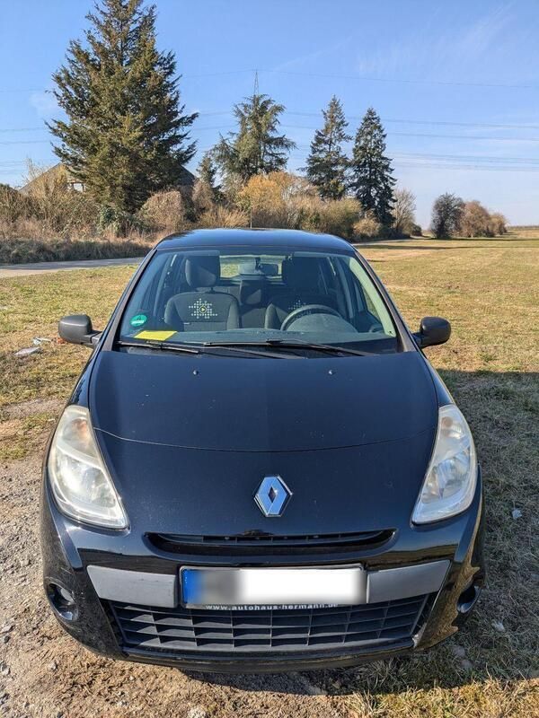 Schwarz Gebraucht 2012 Renault Clio IV Expression Kleinwagen | 3.900 € (Superpreis) - Bild 1/4