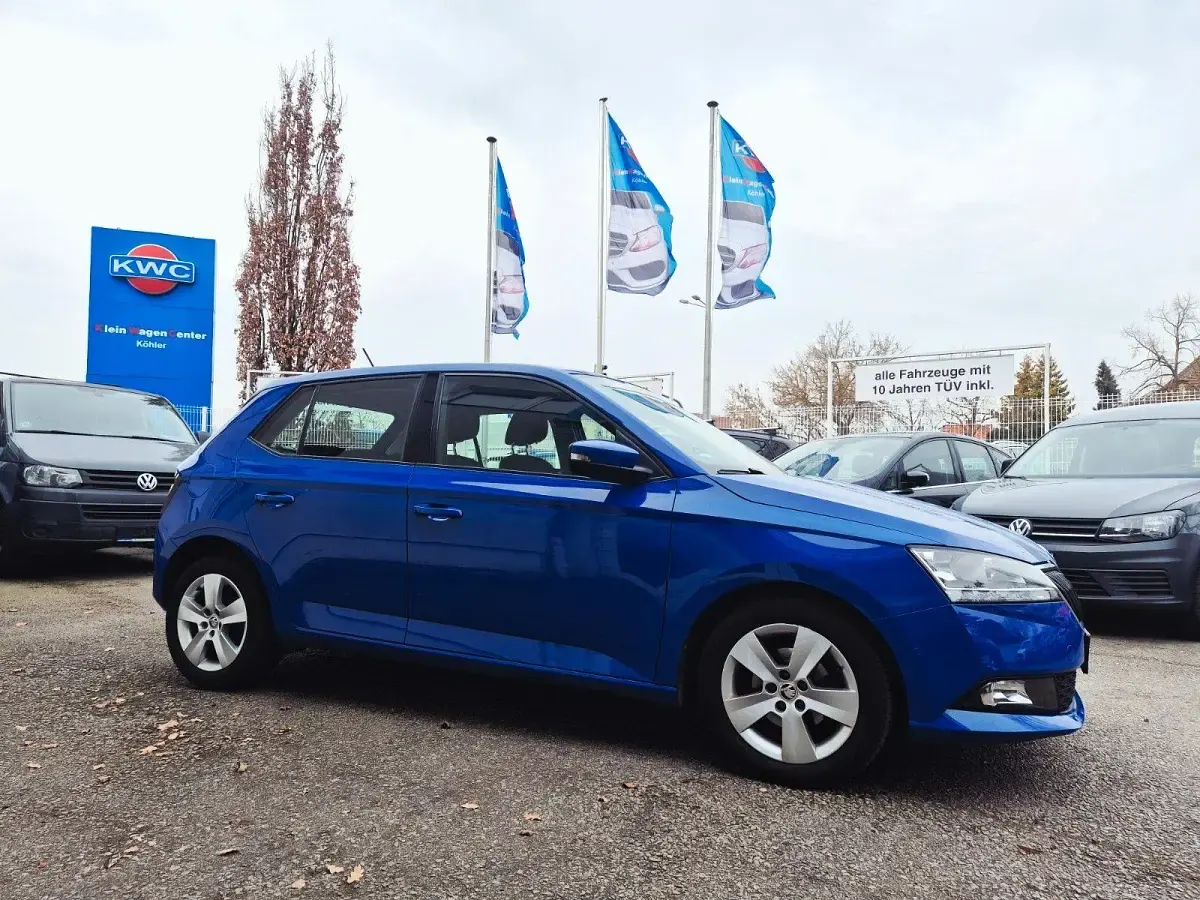 Używany Skoda Fabia Active 60 KM (44 kW) 2021 Niebieski Hatchback