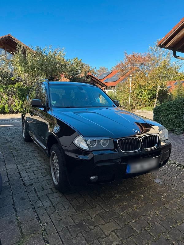 Schwarz Gebraucht 2008 BMW X3 M Sport SUV | 7.700 € (Etwas zu teuer) - Bild 1/4