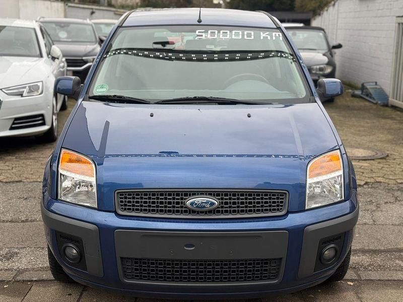 Gebraucht Ford Fusion Style 80 PS (58 kW) 2009 Blau Kleinwagen