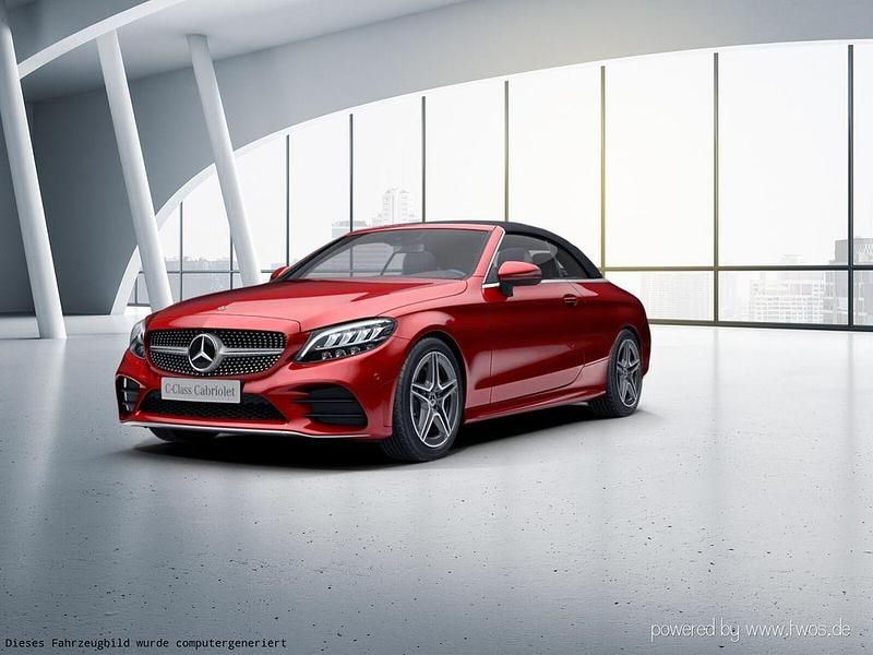 Gebraucht Mercedes C200 AMG 184 PS (135 kW) 2018 Manufaktur lack manufaktur hyazinthrot metallic Cabrio