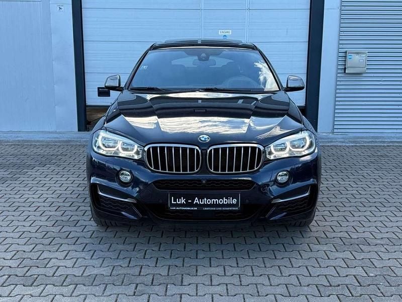 Carbonschwarz metallic Gebraucht 2016 BMW X6 M SUV | 37.300 € (Guter Preis) - Bild 1/4