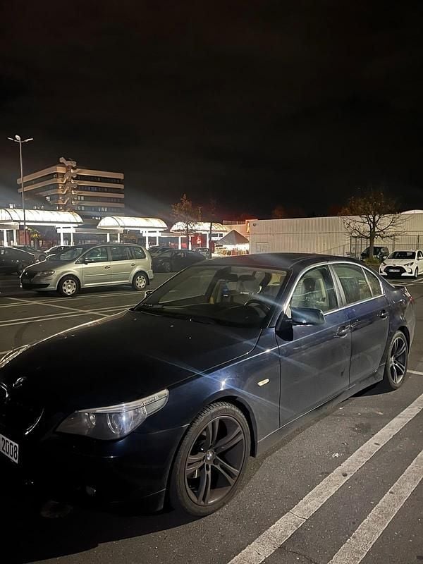 Schwarz Gebraucht 2007 BMW 523 Limousine | 8.000 € (Teuer) - Bild 1/4