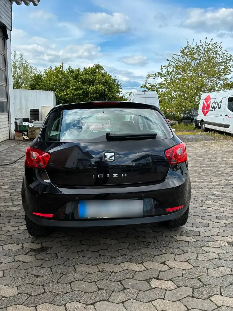 Gebraucht Seat Ibiza 69 PS (50 kW) 2008 Schwarz Kleinwagen