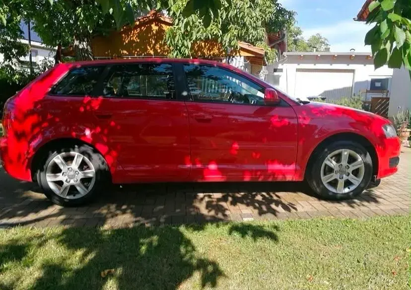 Gebraucht Audi A3 125 PS (91 kW) 2009 Rot Kleinwagen