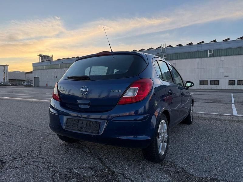 Gebraucht Opel Corsa Basis 75 PS (55 kW) 2008 Blau Kleinwagen
