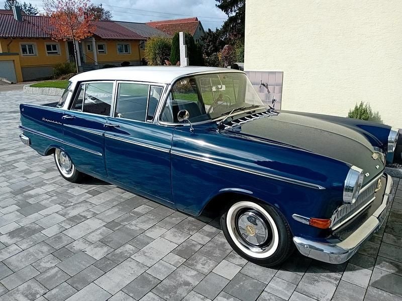 Gebraucht Opel Kapitän 90 PS (66 kW) 1962 Blau Limousine
