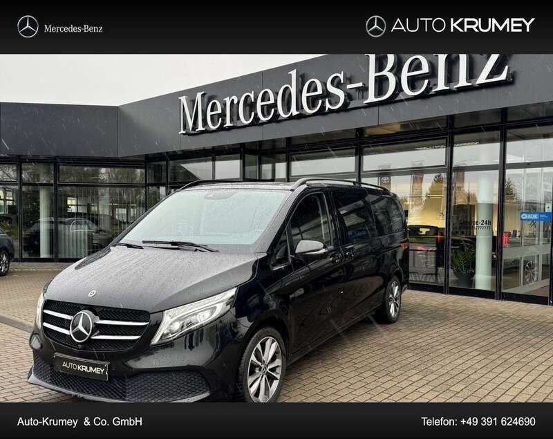 Schwarz Gebraucht 2022 Mercedes V300 Avantgarde Van / Kleinbus | 59.900 € (Fairer Preis) - Bild 1/4