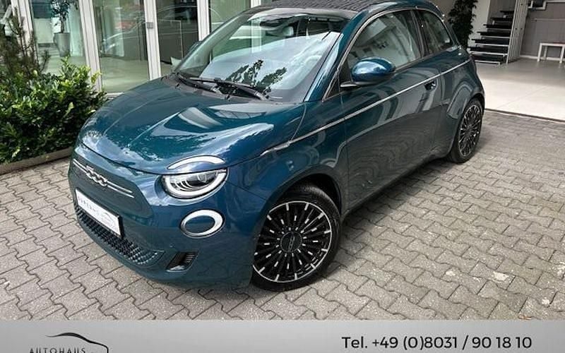 Grün Gebraucht 2023 Fiat 500e La Prima Cabrio | 23.950 € (Fairer Preis) - Bild 1/4