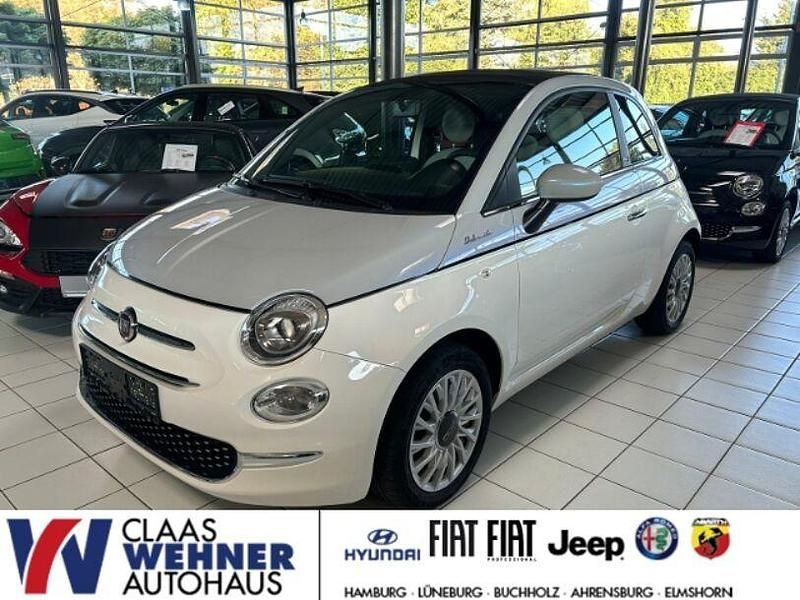 Weiss Gebraucht 2021 Fiat 500C Cabrio | 11.990 € (Guter Preis) - Bild 1/4