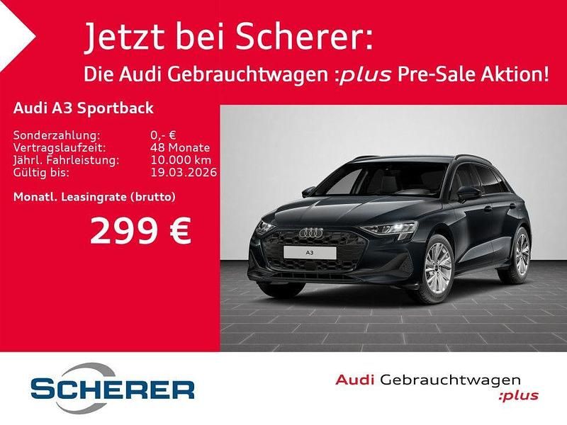 Gebraucht Audi A3 Ambiente 116 PS (85 kW) 2025 Manhattangrau metallic (metallic) Limousine