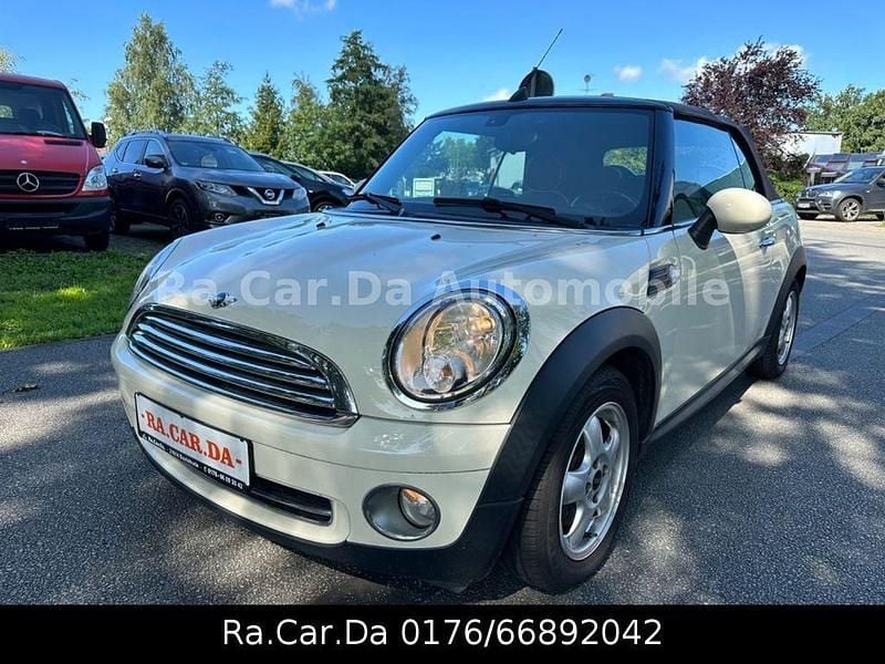 Weiß Gebraucht 2010 Mini Cooper Cabriolet Cabrio | 8.500 € (Teuer) - Bild 1/4