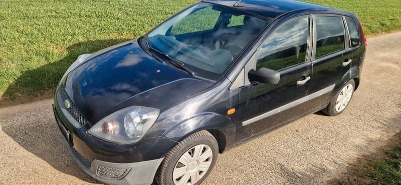 Gebraucht Ford Fiesta 69 PS (50 kW) 2006 Schwarz Kleinwagen