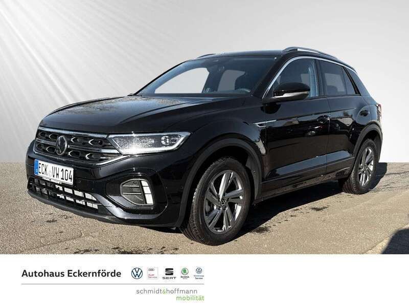 Schwarz Gebraucht 2025 VW T-Roc R-line SUV | 27.980 € (Fairer Preis) - Bild 1/4