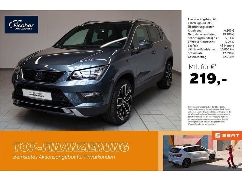 Grau Gebraucht 2020 Seat Ateca XCELLENCE SUV | 23.980 € (Guter Preis) - Bild 1/4