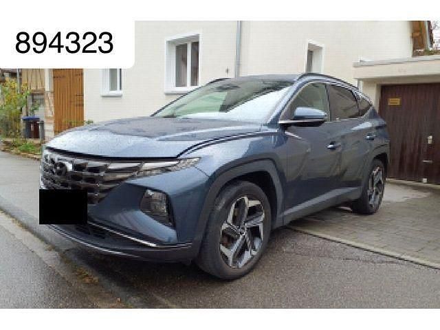 Blau Gebraucht 2021 Hyundai Tucson SUV | 22.950 € (Superpreis) - Bild 1/4