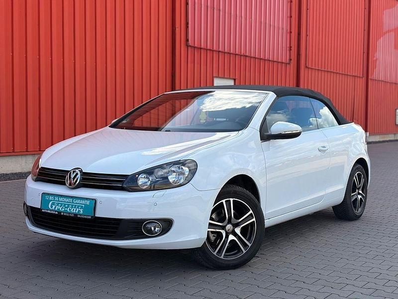Usata VW Golf 105 CV (77 kW) 2011 Bianco Cabrio