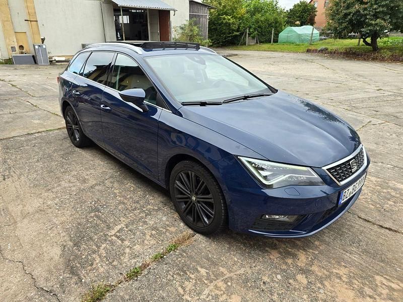 Blau Gebraucht 2019 Seat Leon ST XCELLENCE Kombi | 13.900 € (Fairer Preis) - Bild 1/4