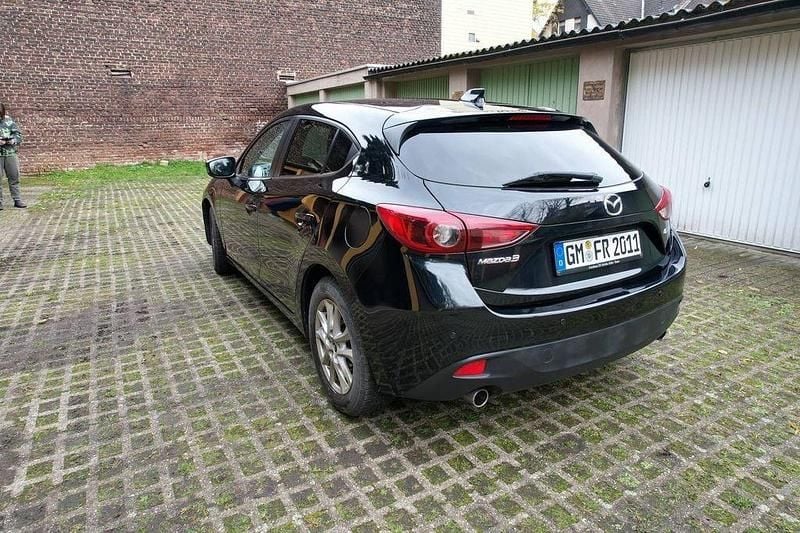 Gebraucht Mazda 3 Sports-Line 120 PS (88 kW) 2014 Schwarz Limousine