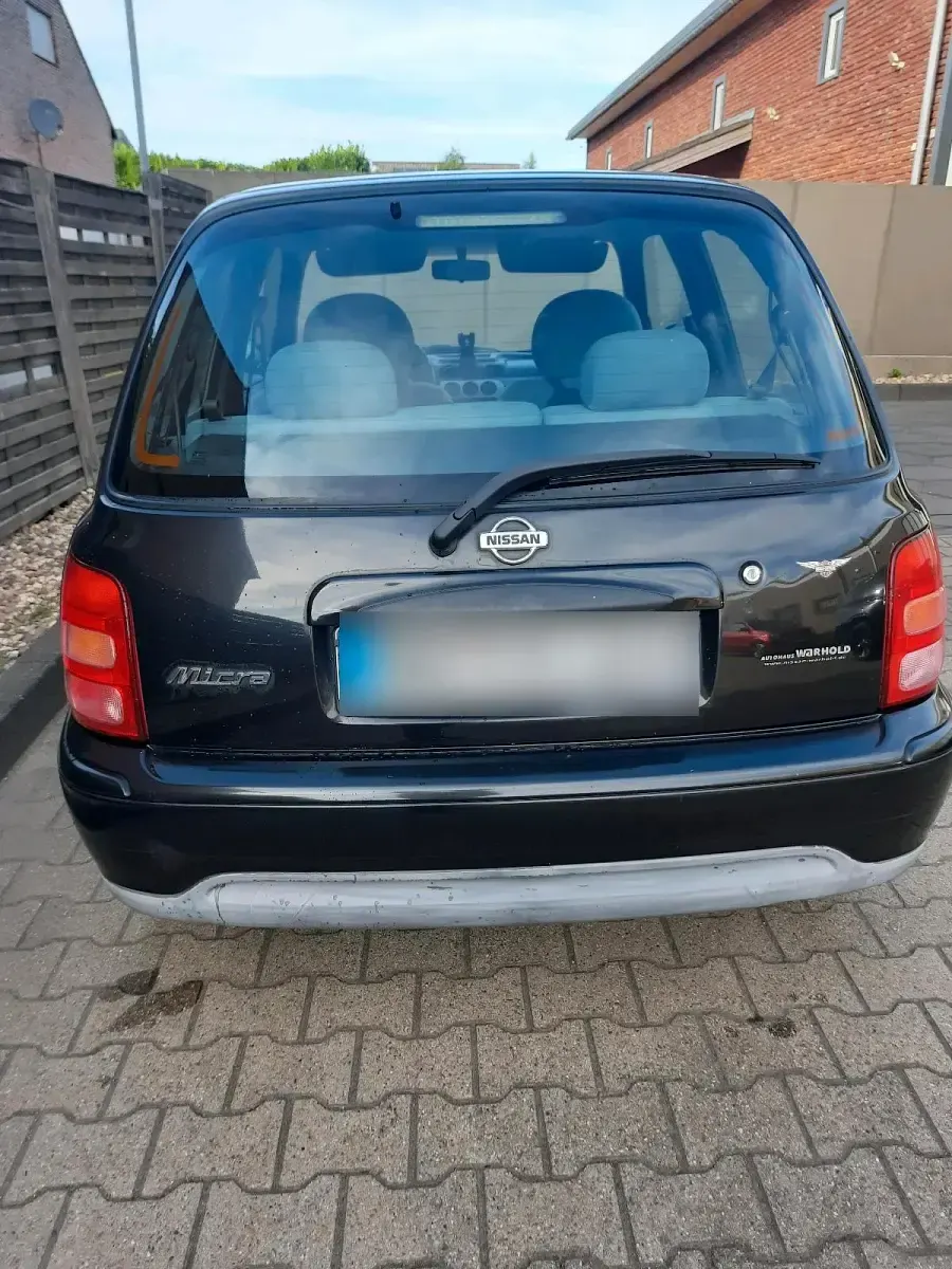 Gebraucht Nissan Micra 60 PS (44 kW) 2002 Schwarz Kleinwagen
