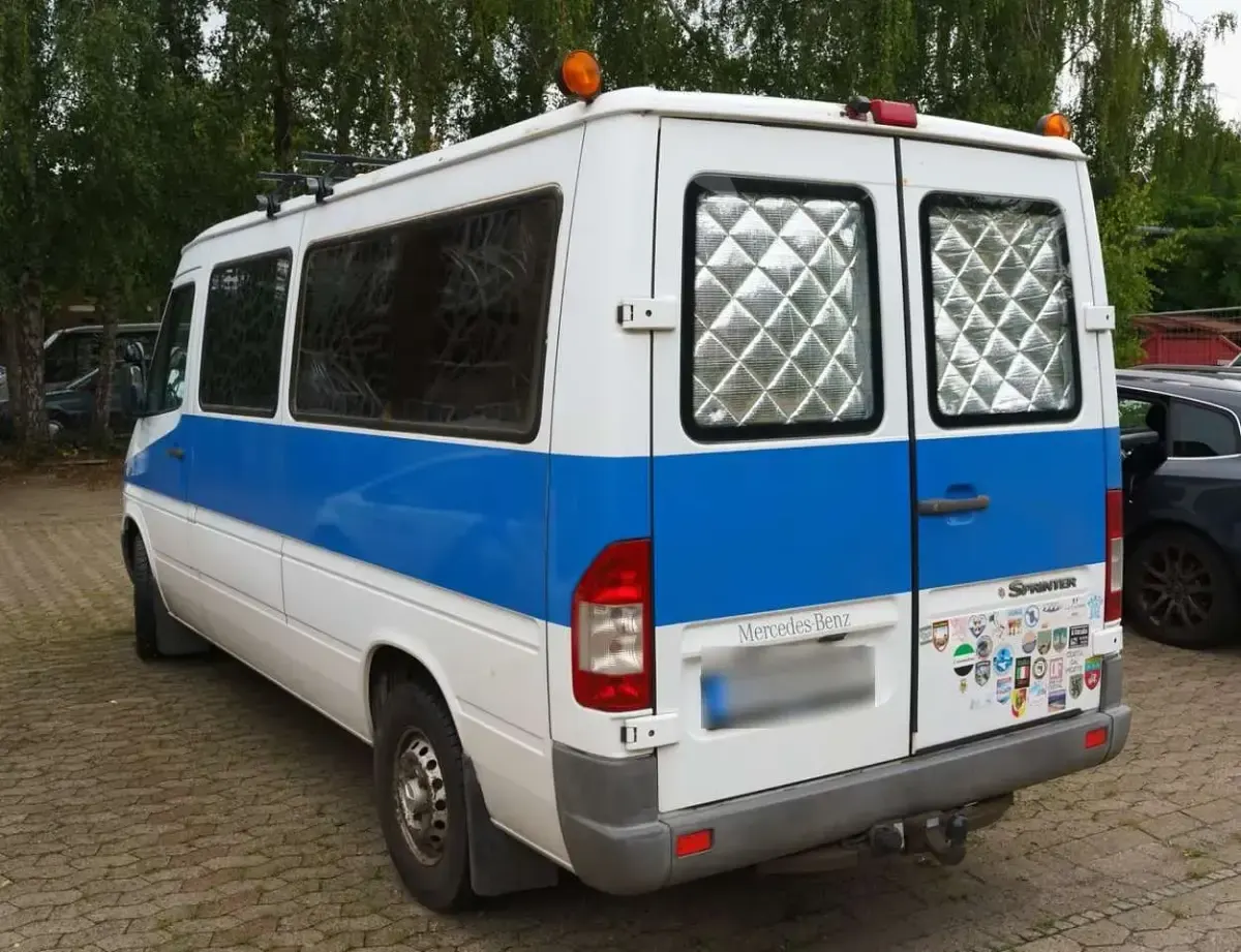 Gebraucht Mercedes Sprinter 109 PS (80 kW) 2006 Weiß Van
