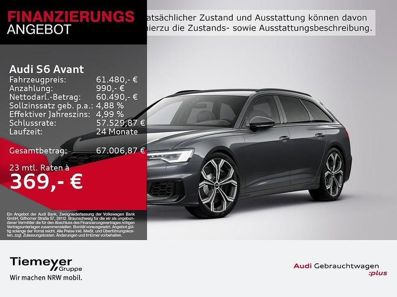 Daytonagrau perleffekt Gebraucht 2024 Audi S6 Ambiente Kombi | 61.480 € (Guter Preis) - Bild 1/3