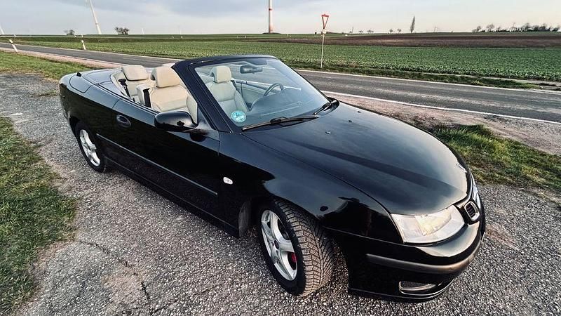 Gebraucht Saab 9-3 Cabriolet Vector 150 PS (110 kW) 2006 Schwarz Cabrio