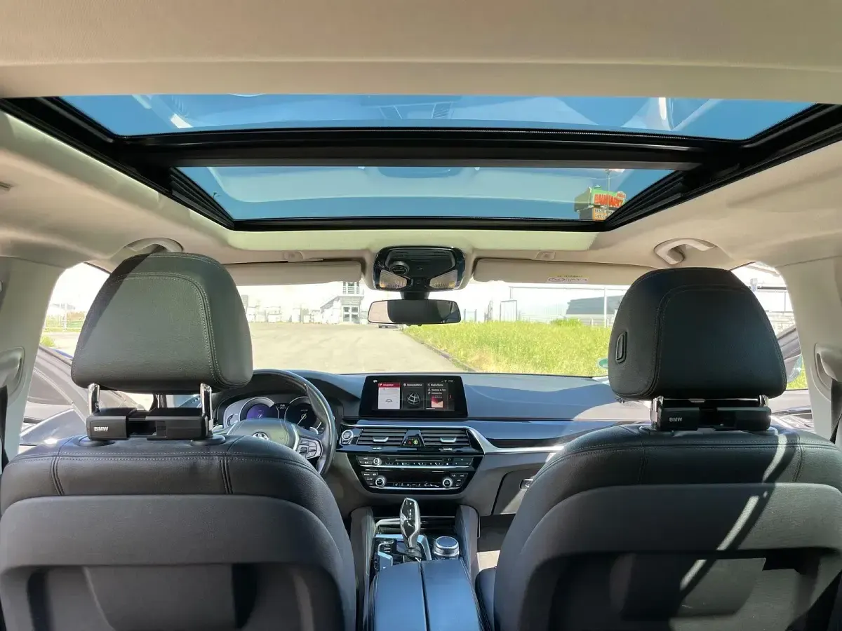 Gebraucht BMW 520 Luxury Line 190 PS (139 kW) 2018 Schwarz Kombi