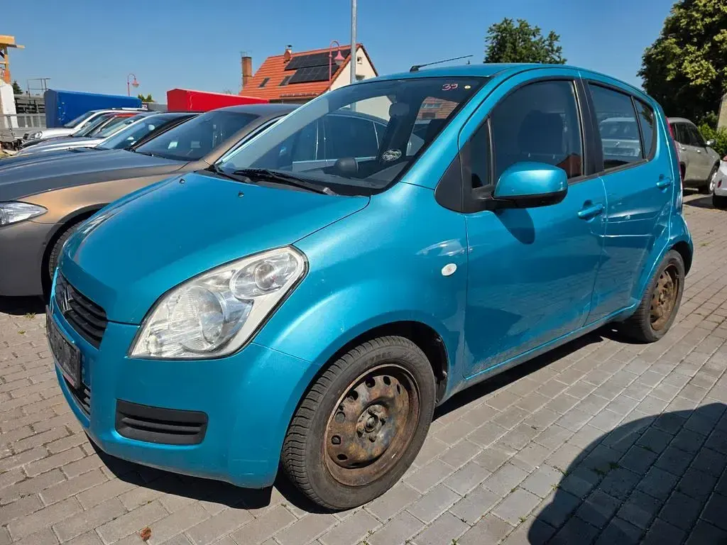 Gebraucht Suzuki Splash Club 65 PS (47 kW) 2010 Blau Kleinwagen