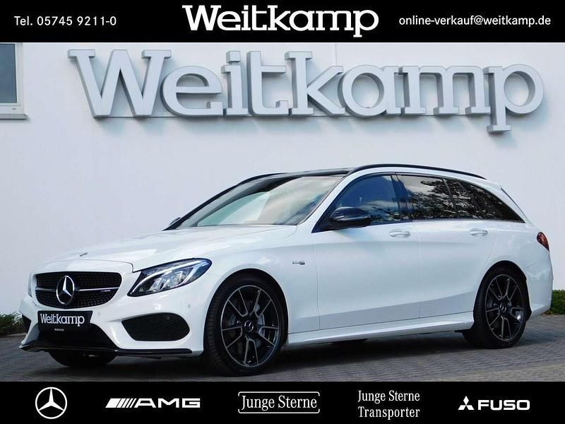Unilack polarweiß Gebraucht 2017 Mercedes C43 AMG AMG Kombi | 36.945 € (Etwas zu teuer) - Bild 1/4