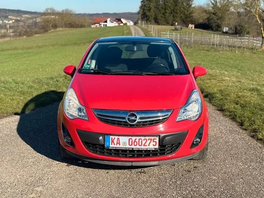 Gebraucht Opel Corsa Color Edition 101 PS (74 kW) 2011 Schwarz Kleinwagen