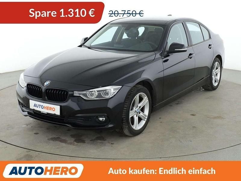 Gebraucht BMW 320 Advantage 190 PS (139 kW) 2017 Schwarz Limousine