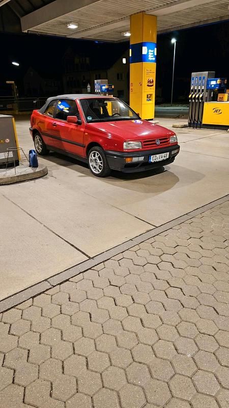 Gebraucht VW Golf Cabriolet 90 PS (66 kW) 1994 Rot Cabrio